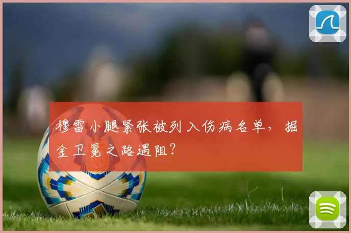 穆雷小腿紧张被列入伤病名单，掘金卫冕之路遇阻？